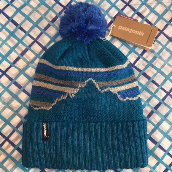Brand New Patagonia Powder Town Beanie Pom Hat - Picture 4 of 11